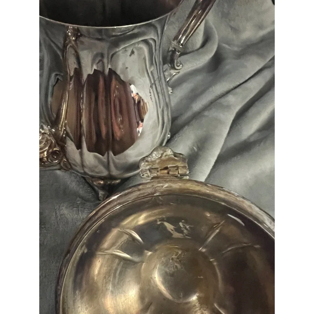 Gorham EP YC1938 Silverplate 8 Cup Coffee Pot‎ Vintage 10